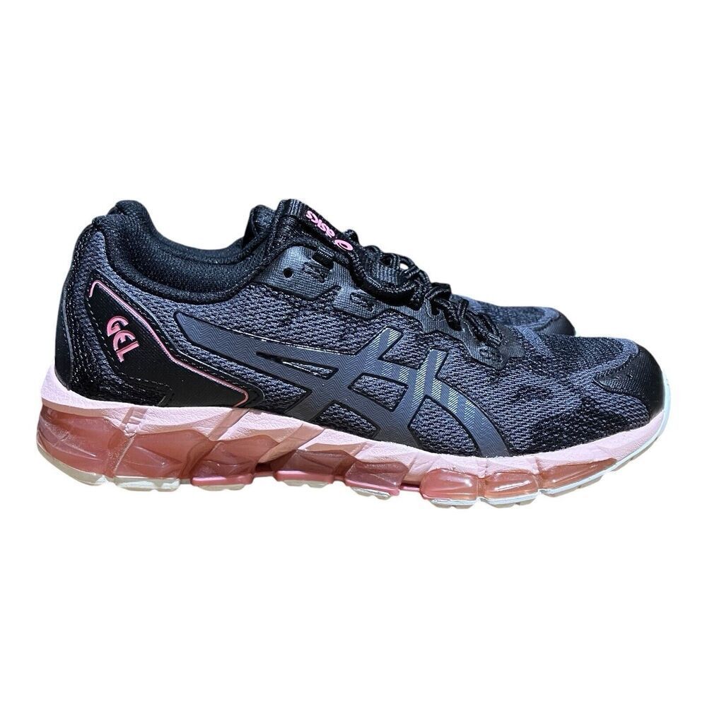 Asics Sneakers Womens 7 Black Gel Quantum 360 Running Shoes Pink‎ 1202A038